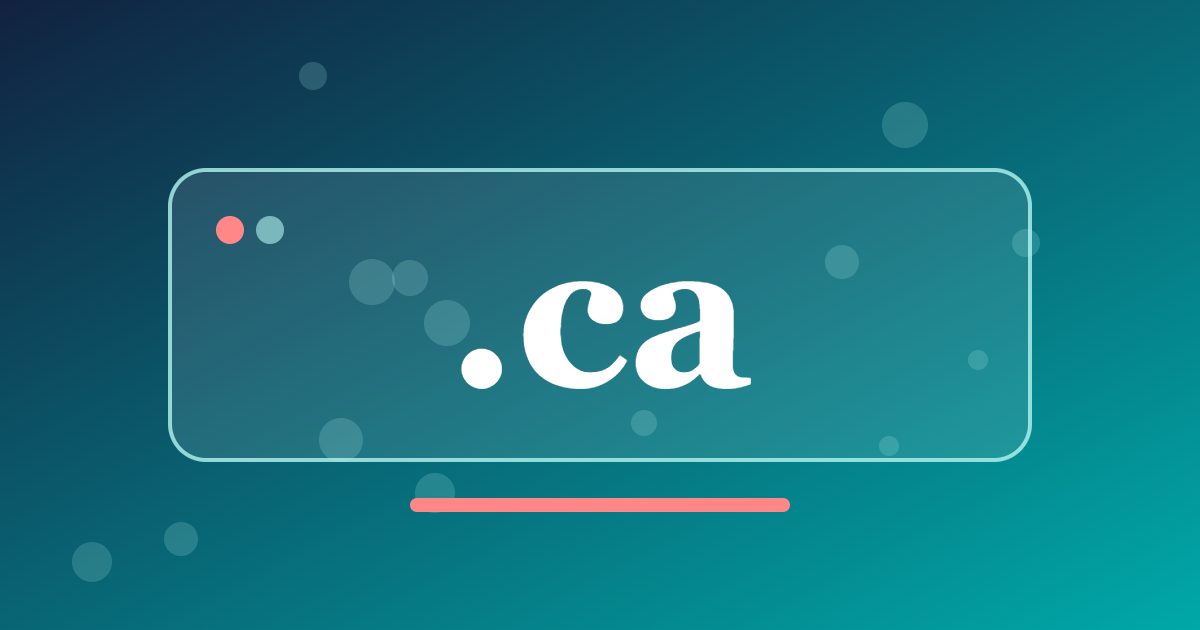 .ca Domain: The Canadian Address for Local Businesses and National Projects
