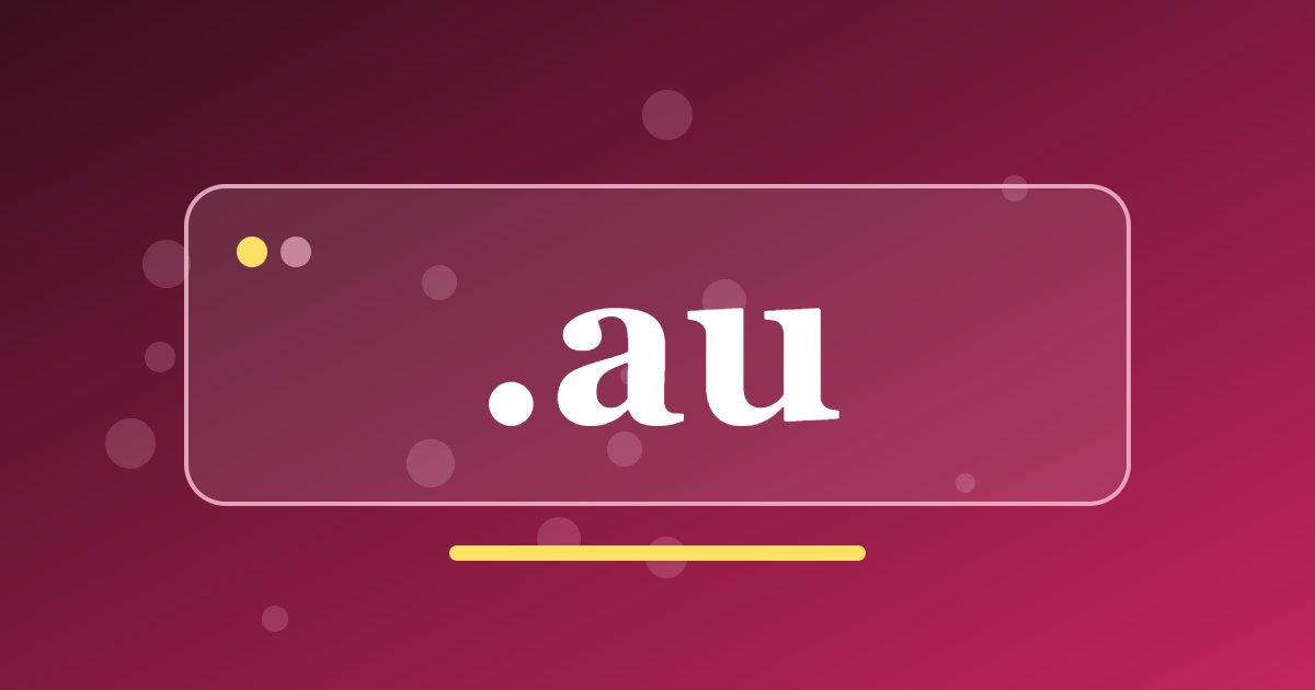 .au Domain: Australia's Country Address for Local Business and Community