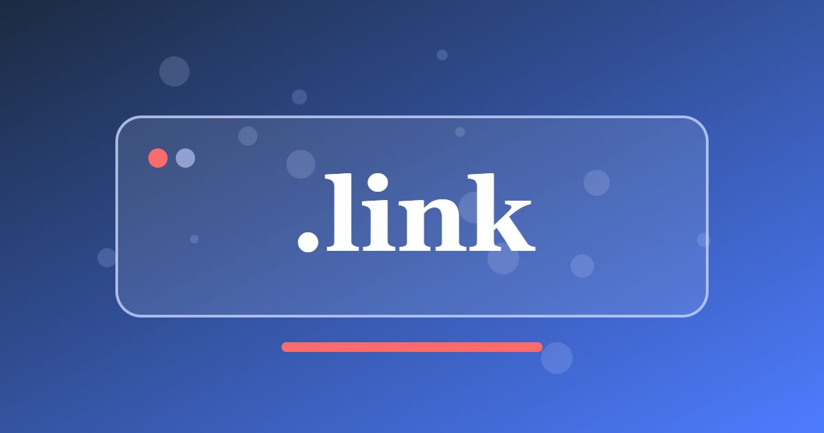 .link Domain: A Short Address for Link Pages, Hubs and Resource Lists