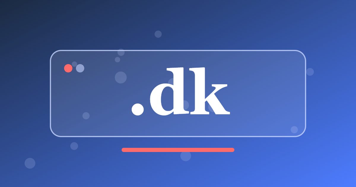 .dk Domain: The Danish Country Address for Local Businesses and Projects