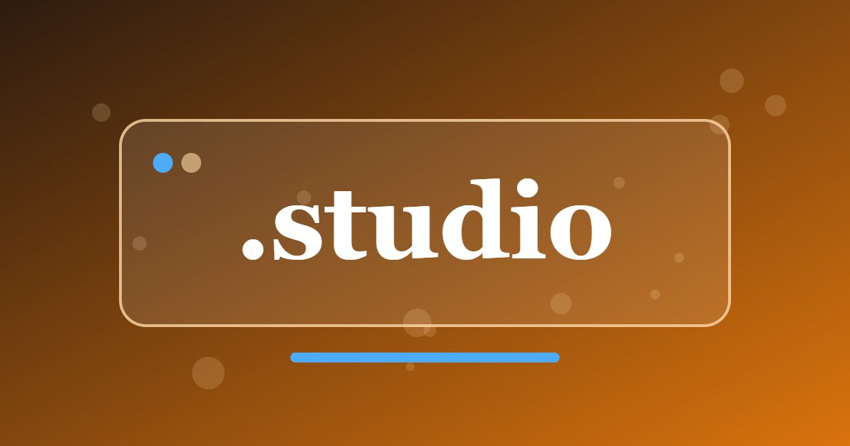 .studio Domain: A Creative Address for Designers, Photographers and Workshops