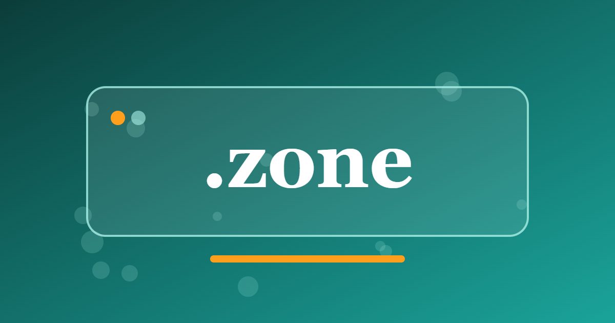.zone Domain: A Generic Address for Communities, Projects and Defined Spaces