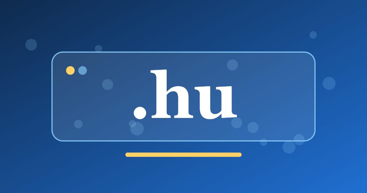 .hu Domain: The Hungarian Address for Local Shops, Services and Culture