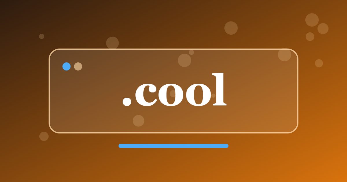 .cool Domain: A Short Generic Address for Creative and Stylish Projects