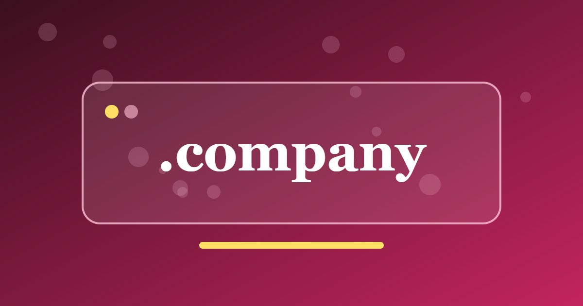 .company Domain: A Clear Address for Firms, Teams and Business Projects