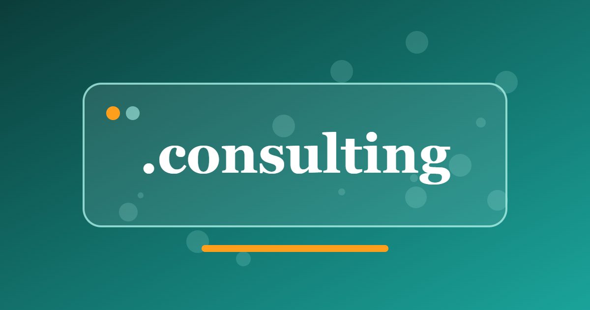 .consulting Domain: A Professional Address for Advisers and Expert Services