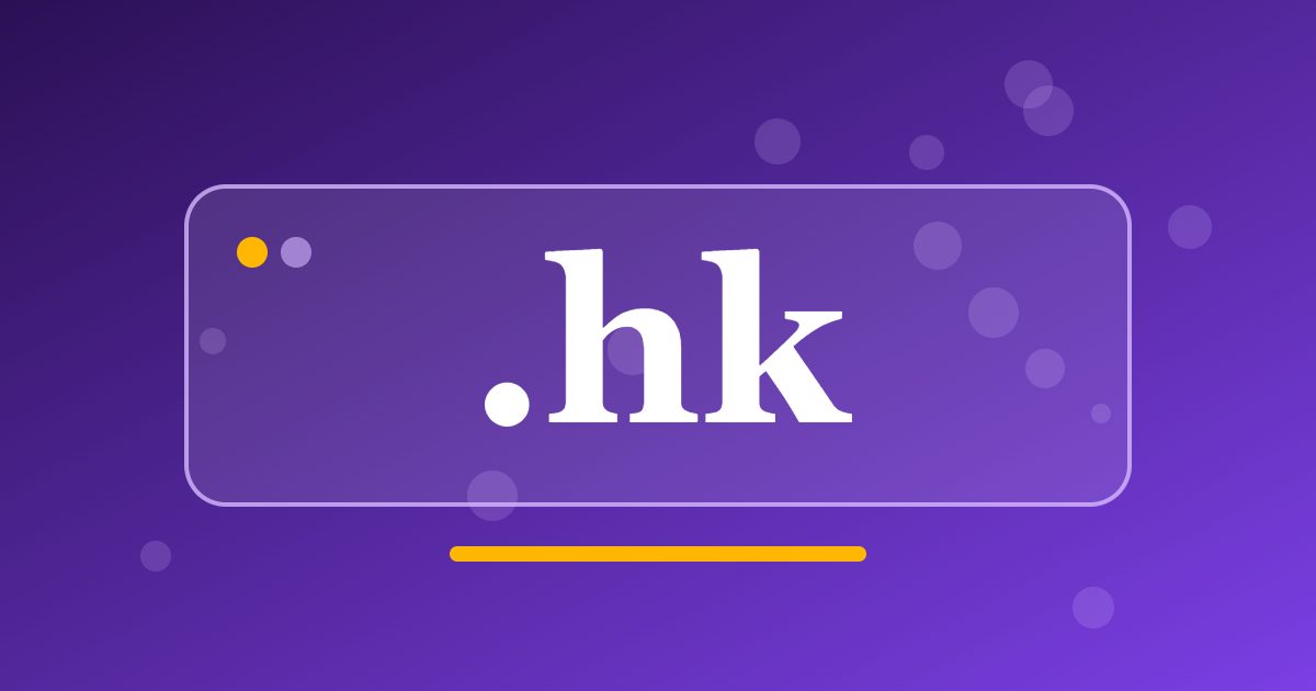 .hk Domain: Hong Kong's Local Address for Trade, Services and Community