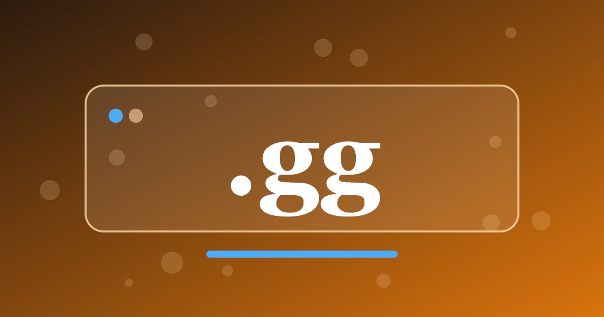 .gg Domain: Guernsey's Country Code and a Short Ending Known to Gamers