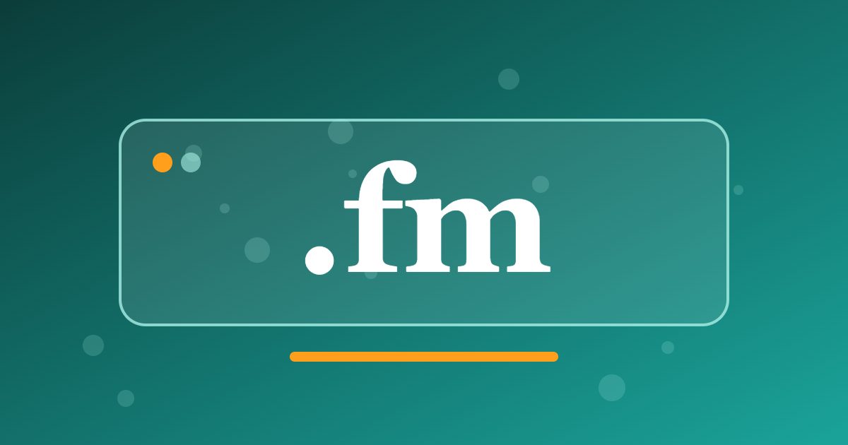 .fm Domain: Micronesia's Country Code, Whose Letters Also Stand for FM Radio