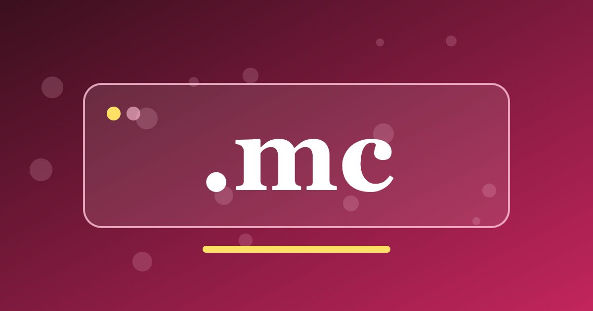 .mc Domain: Monaco's Country Address for Local Firms and Riviera Projects