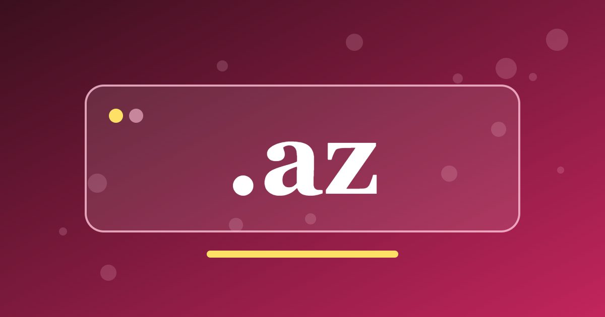 .az Domain: The Country Address for Azerbaijani Businesses and Projects