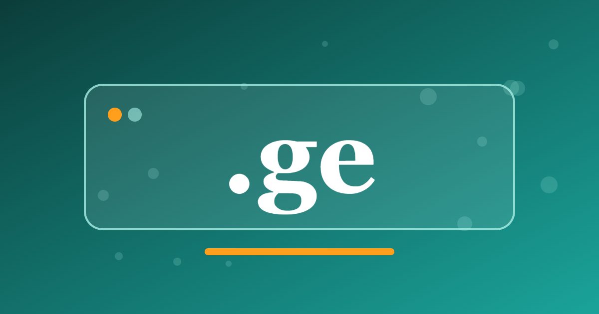 .ge Domain: The Country Address for Georgian Businesses and Projects