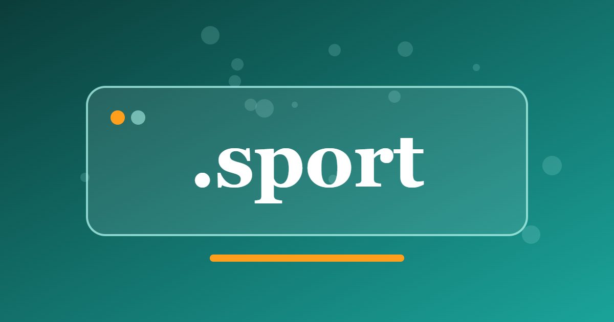 .sport Domain: A Short Address for Clubs, Coaches, Fixtures and Sports News