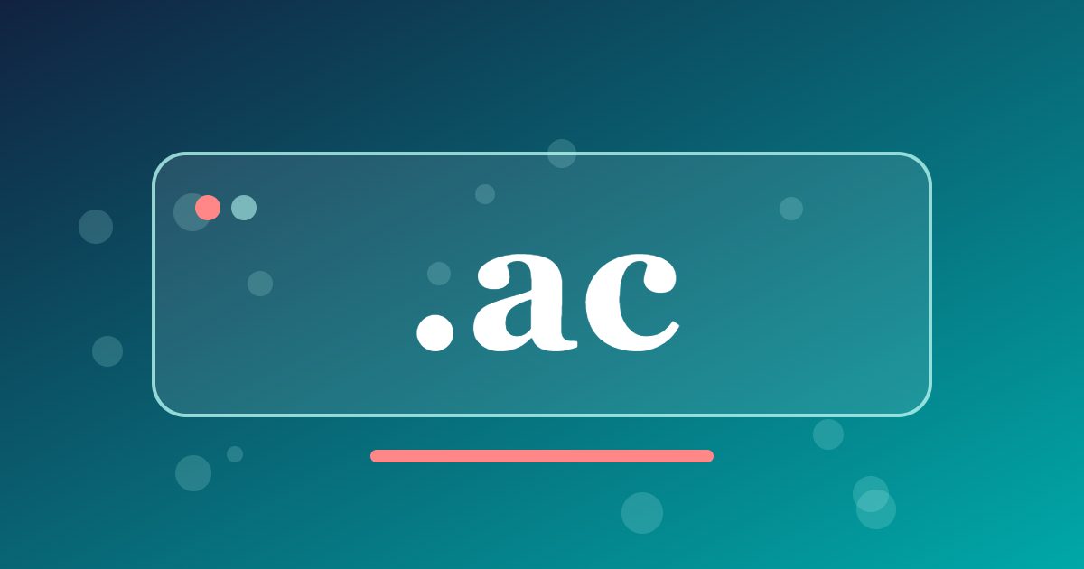 .ac Domain: A Country-Code Address for Ascension Island and Learning or Research Projects