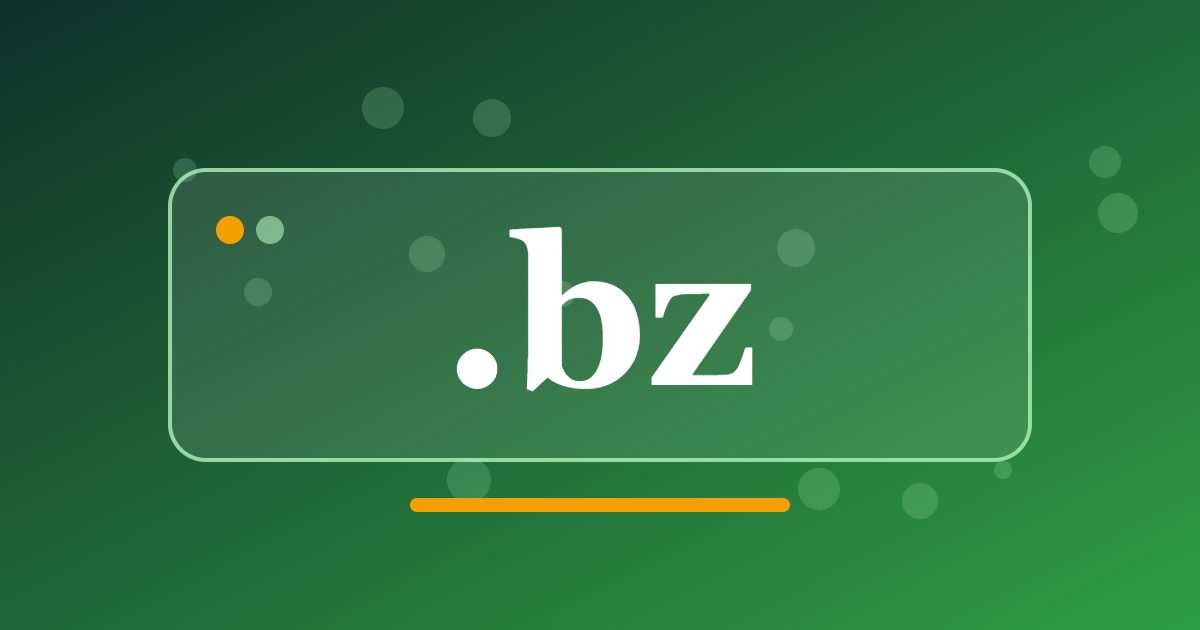 .bz Domain: A Central American Address for Belizean Businesses and Projects