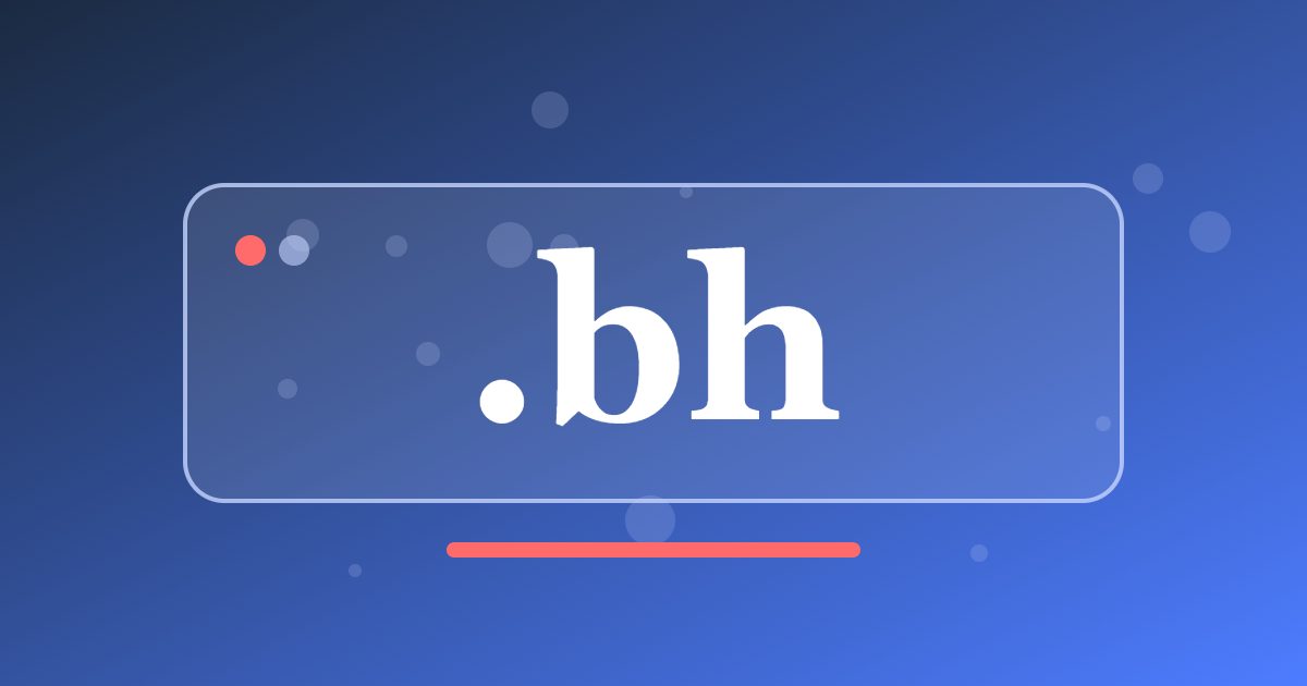 .bh Domain: A Gulf Island Address for Bahraini Business, Finance and Tourism
