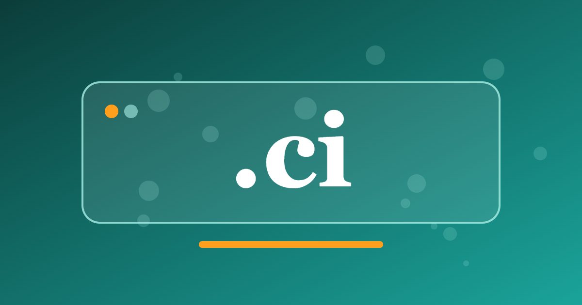 .ci Domain: The Country Address for Côte d'Ivoire Businesses and Projects