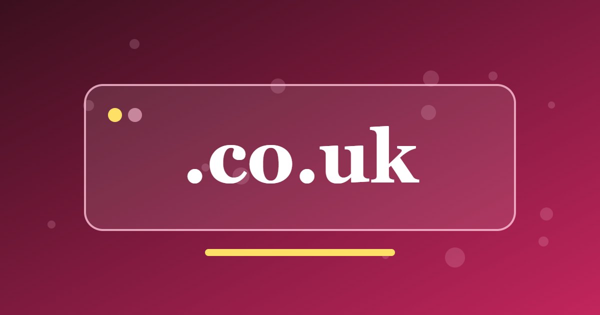 .co.uk Domain: The Classic Address of British Business