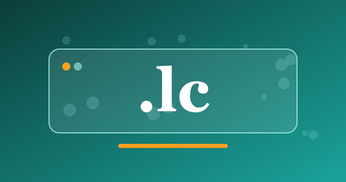 .lc Domain: A Caribbean Island Address for Saint Lucian Tourism and Local Services