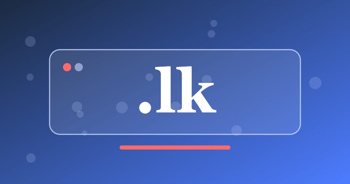 .lk Domain: A South Asian Island Address for Tea, Tourism and Local Crafts