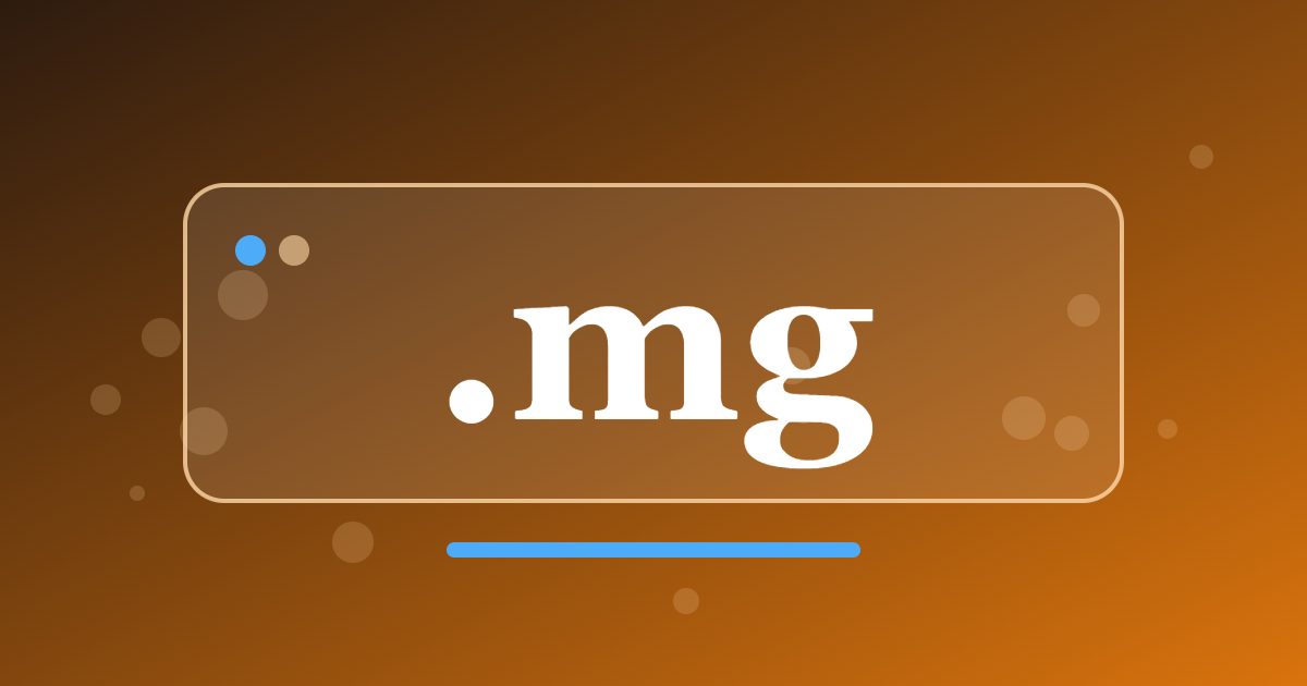 .mg Domain: The Country Address for Madagascar's Tourism, Culture and Trade