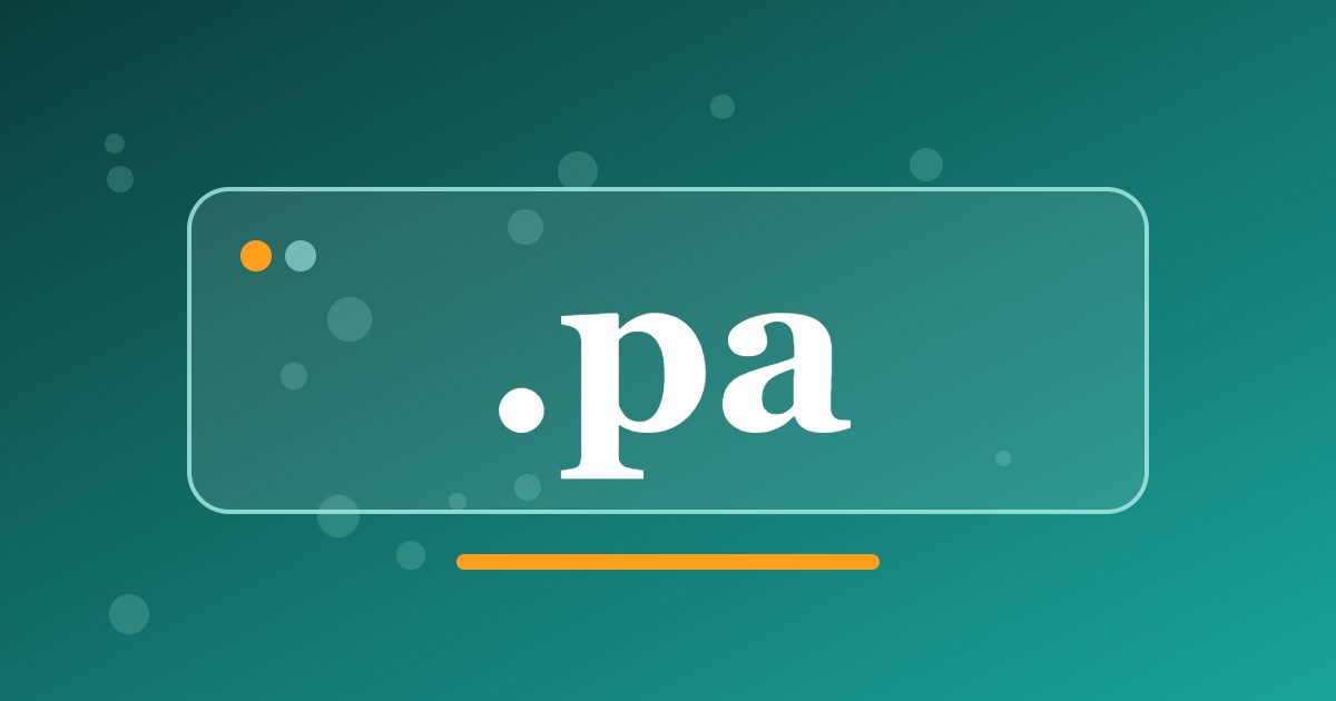 .pa Domain: Panama's Local Address for Trade, Logistics and Tourism
