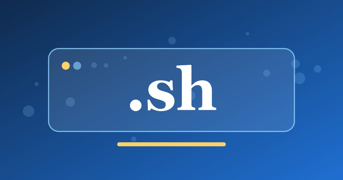 .sh Domain: A Short Address for Saint Helena, Ascension and Tristan da Cunha