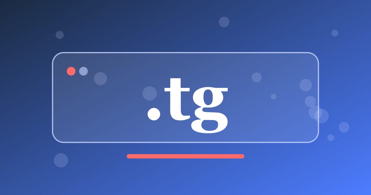.tg Domain: The Country Address for Togo Businesses and Local Projects
