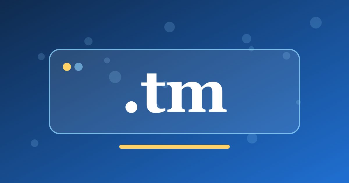 .tm Domain: The Turkmenistan Country Address and the Trademark Symbol Question