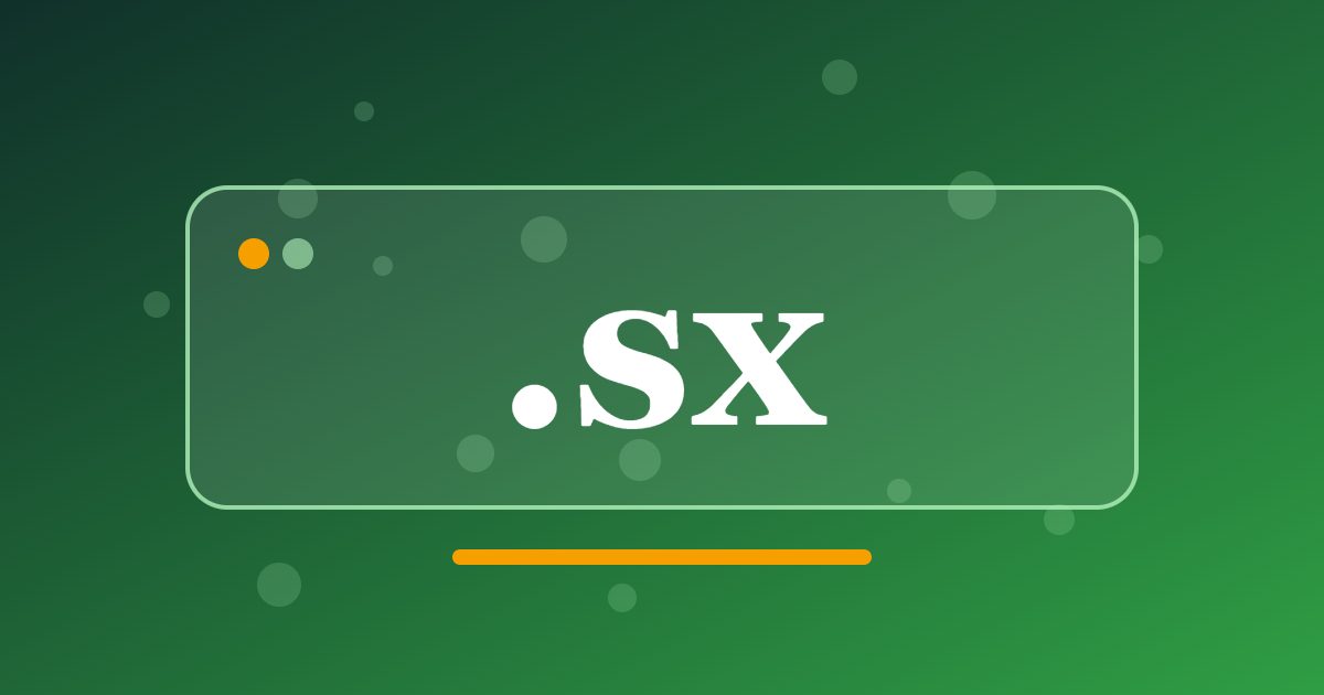 .sx Domain: A Caribbean Address for Island Businesses and Local Community Projects