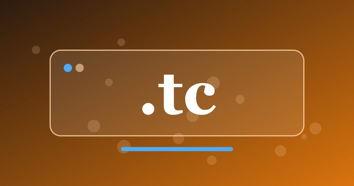 .tc Domain: A Short Caribbean Address for Resorts, Charters and Island Services