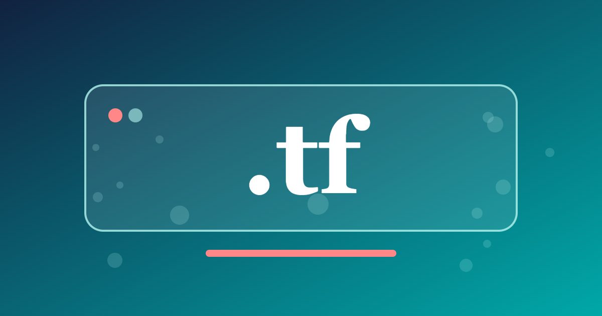 .tf Domain: A Specialised Address for Remote Indian Ocean Territories