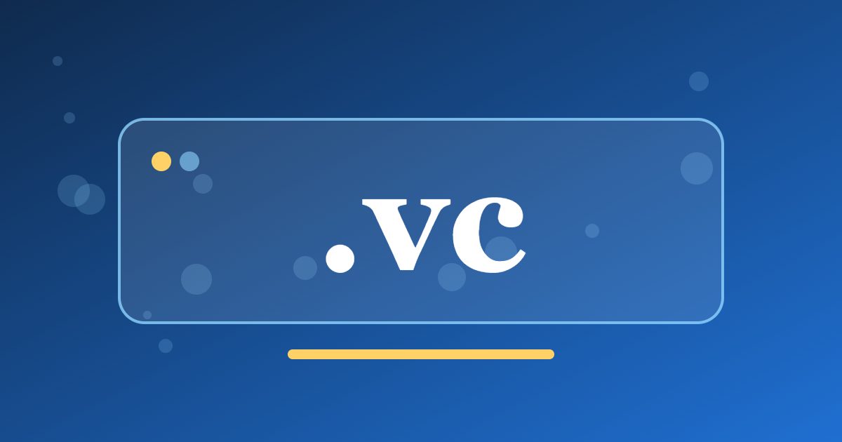 .vc Domain: A Caribbean Island Address for Yachts, Guesthouses and Local Business