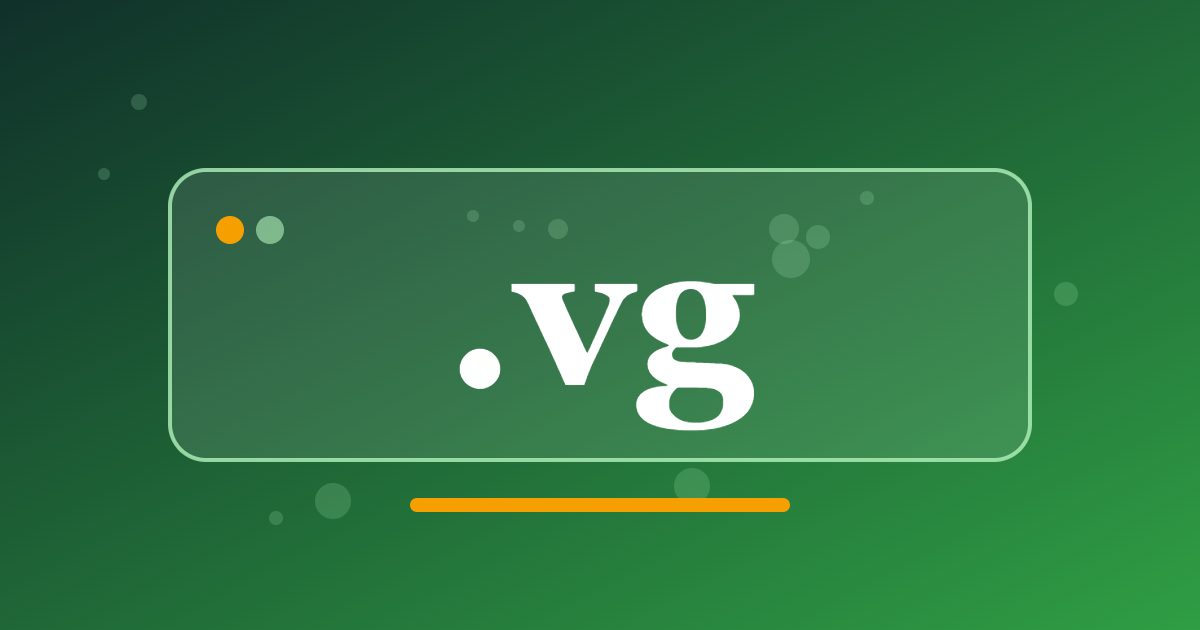 .vg Domain: A Short Caribbean Island Address for Charter and Marine Businesses