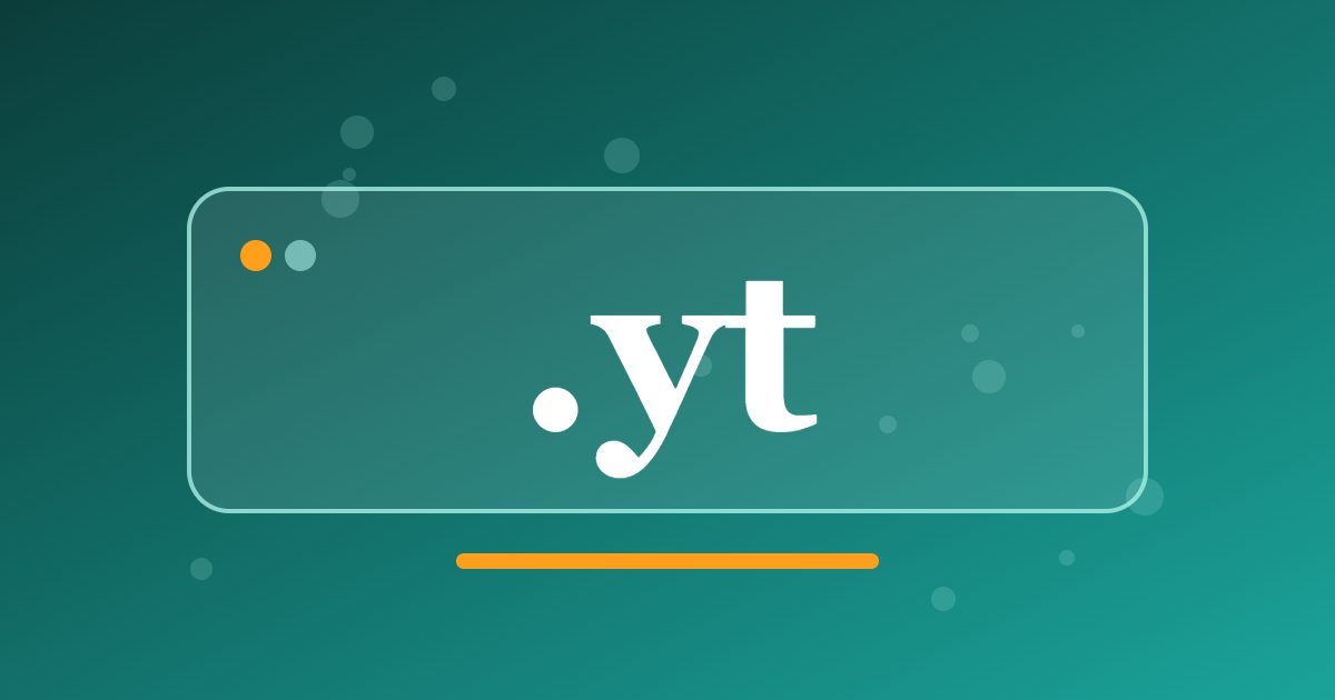 .yt Domain: An Indian Ocean Island Address for Divers, Guides and Local Services