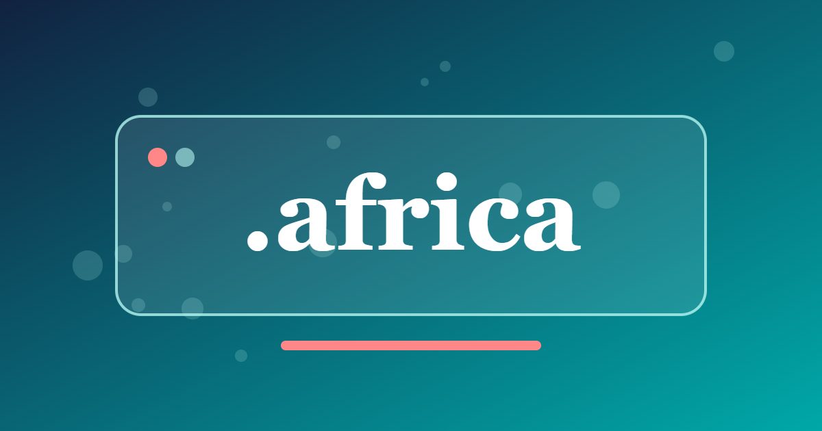 .africa Domain: A Continent-Wide Address for Projects Linked to Africa