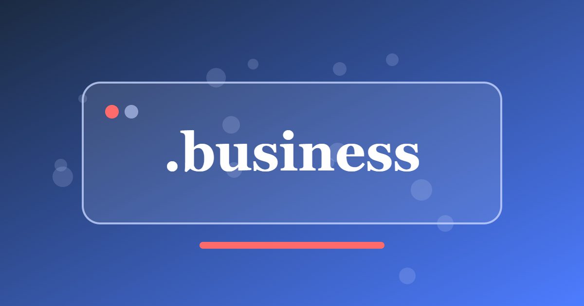 .business Domain: A Versatile Address for Companies, Sole Traders and Startups