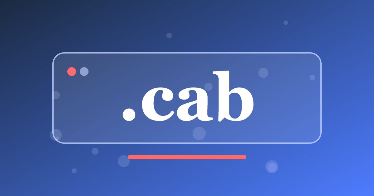 .cab Domain: A Ride-Focused Address for Taxi Firms, Cab Services and Transport Apps