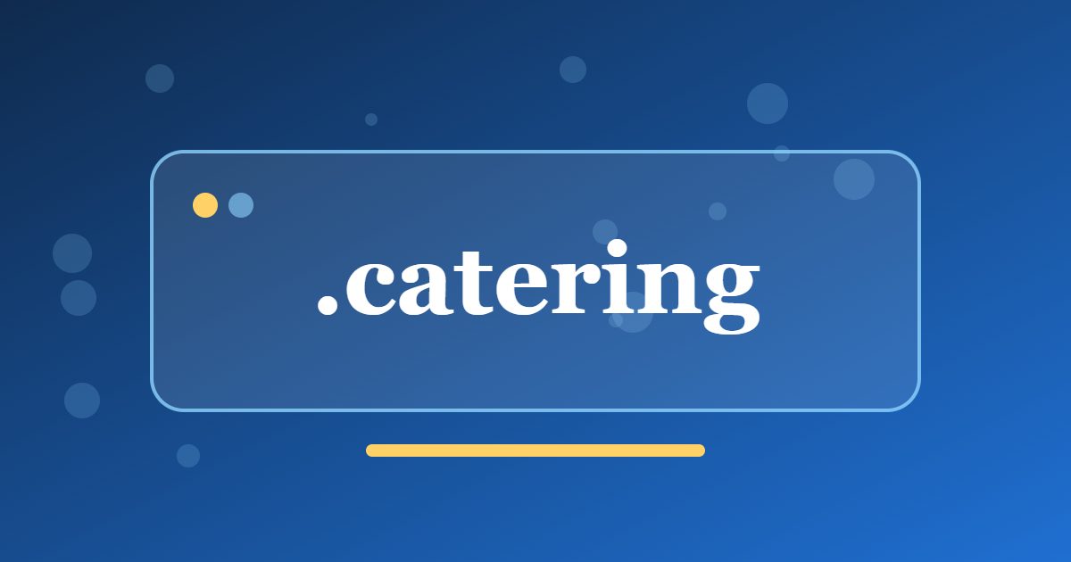.catering Domain: An Address for Event Food, Wedding Caterers and Office Lunch Services