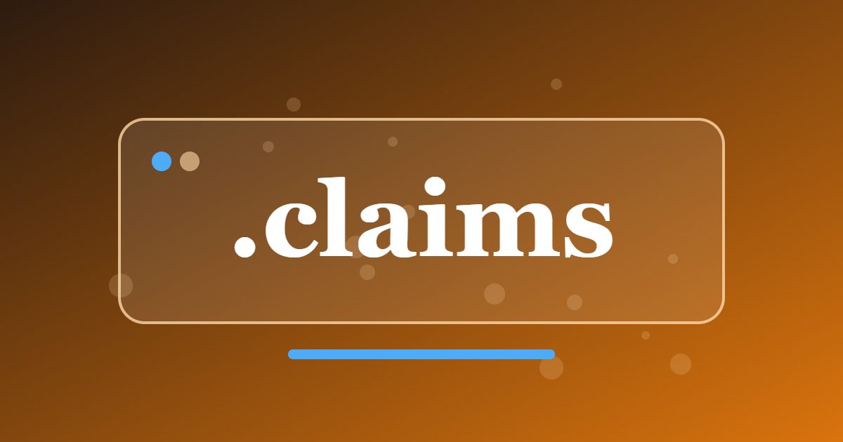 .claims Domain: A Direct Address for Insurance, Legal and Compensation Topics