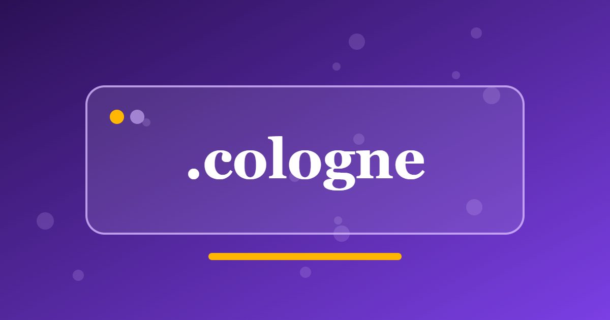.cologne Domain: A Rhine City Address for Shops, Festivals and Visitors