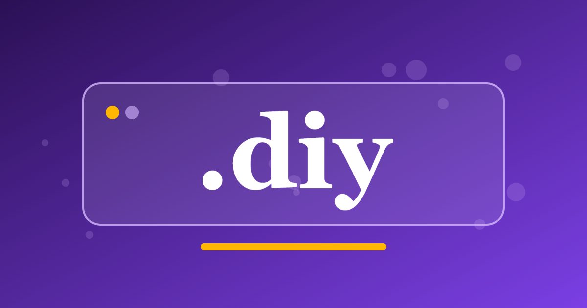 .diy Domain: A Practical Address for Home Projects, Crafts and How-To Guides