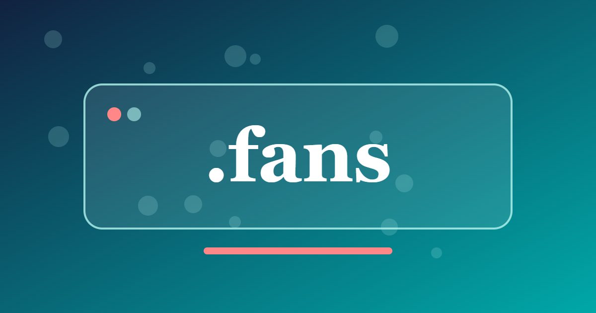 .fans Domain: A Plural Address for Fan Communities, Forums and Clubs