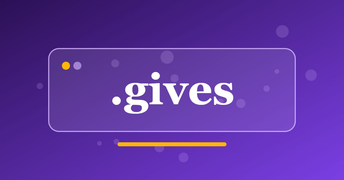 .gives Domain: A Name for Community Sharing, Free Swaps and Generous Projects