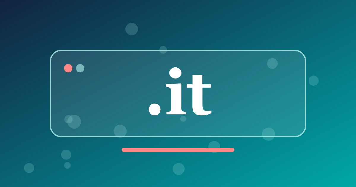 .it Domain: Italy's National Address for Local Businesses and Culture
