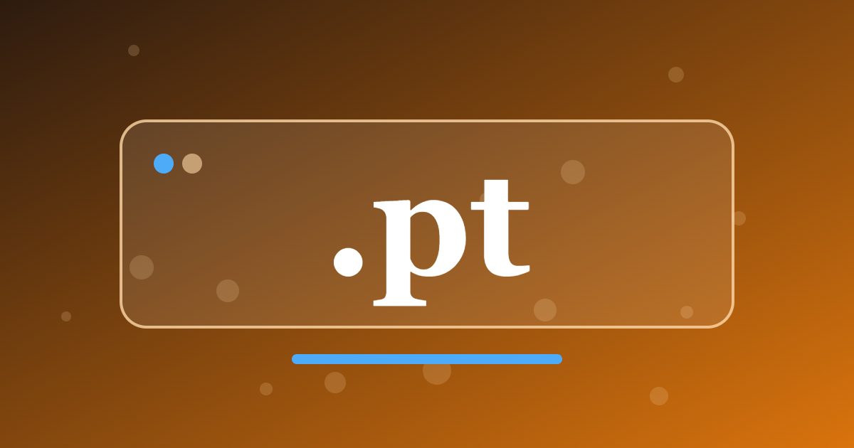 .pt Domain: Portugal's Address for Local Businesses, Clubs and Projects