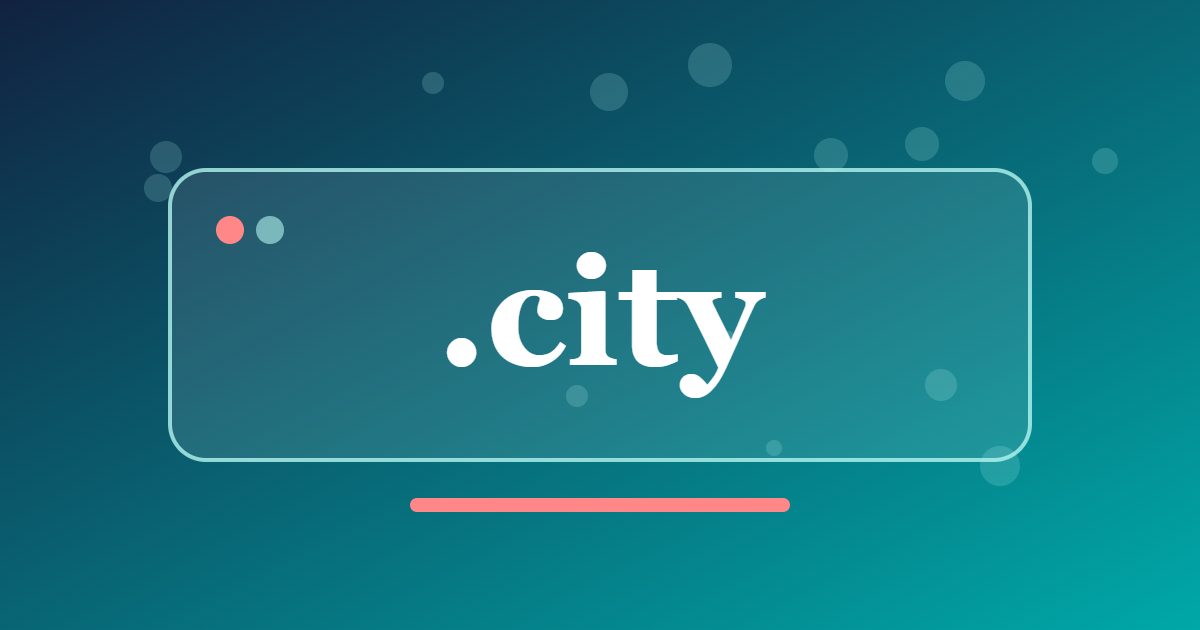.city Domain: A Generic Address for City Guides and Local Communities