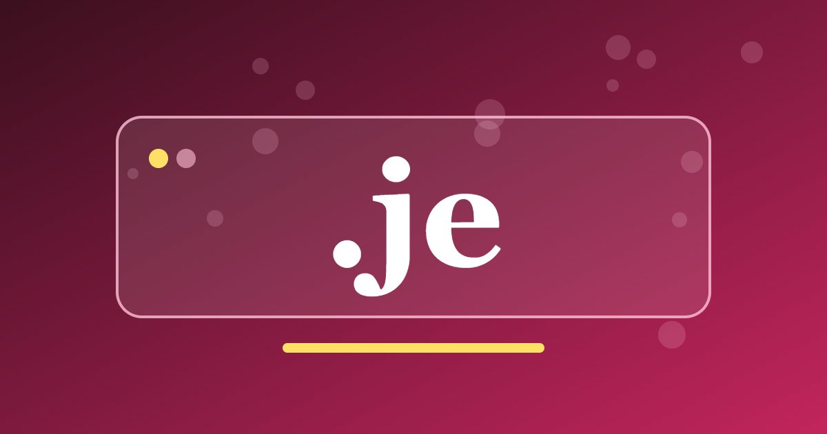 .je Domain: Jersey's Country Code for Island Businesses and Community Projects