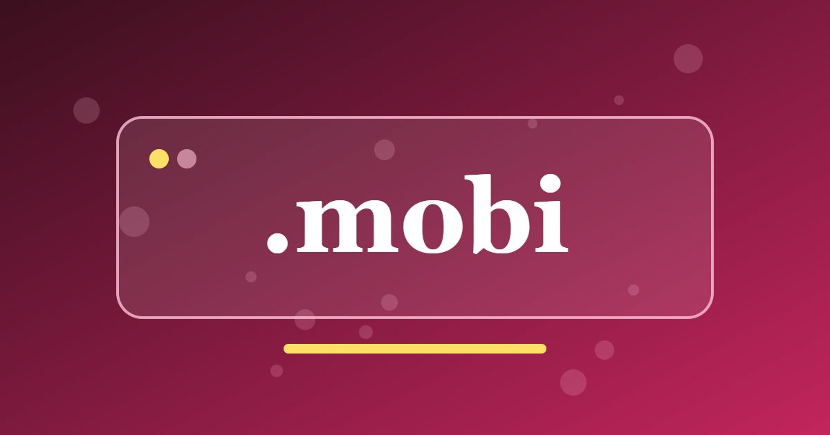 .mobi Domain: A Generic Zone Named for Mobile Phones and Content