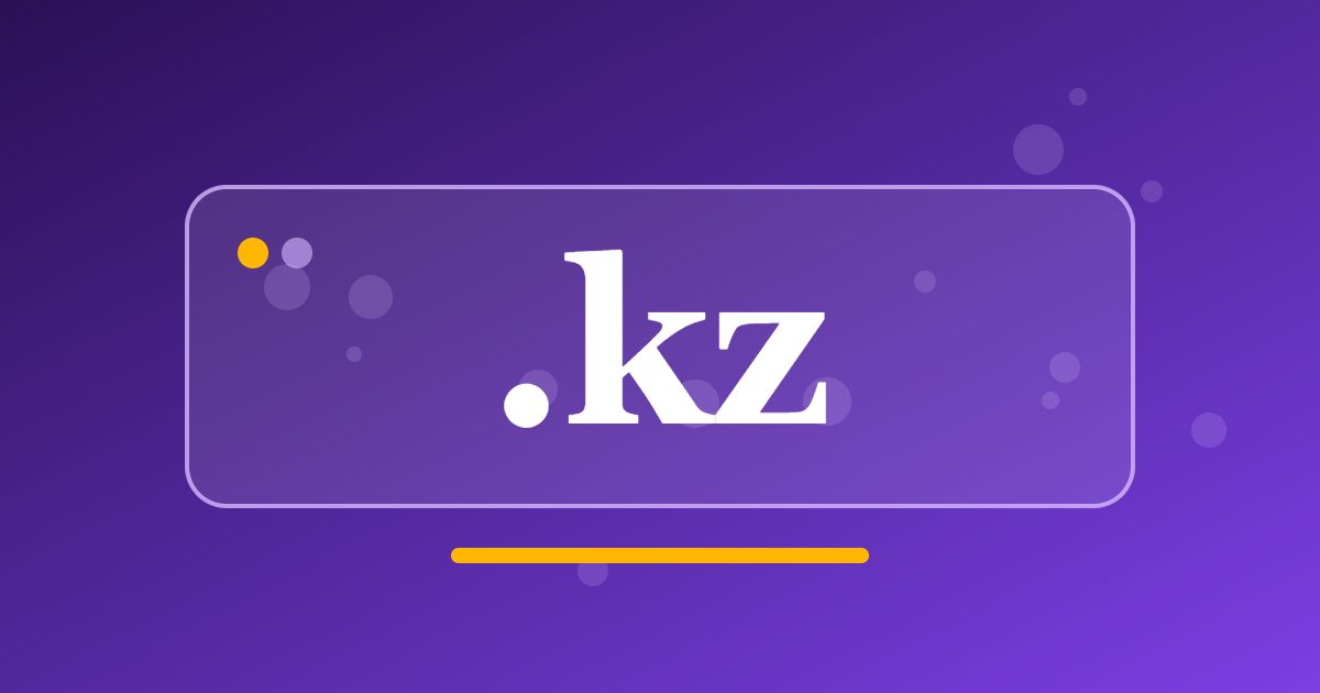 .kz Domain: A Country Address for Kazakhstan's Businesses and Local Projects